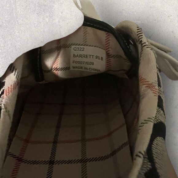 COACH BARRETT LOW-TOP CANVAS LOGO SNEAKERS, GRAY-BLACK, LEATHER TRIM, SZ 8.5 - Picture 8 of 15